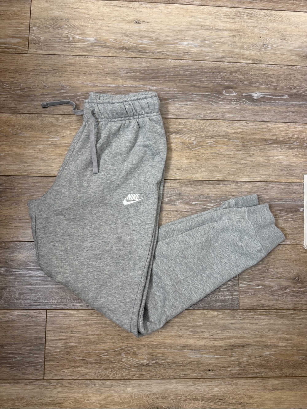 Nike  Heather Gray Fleece Joggers